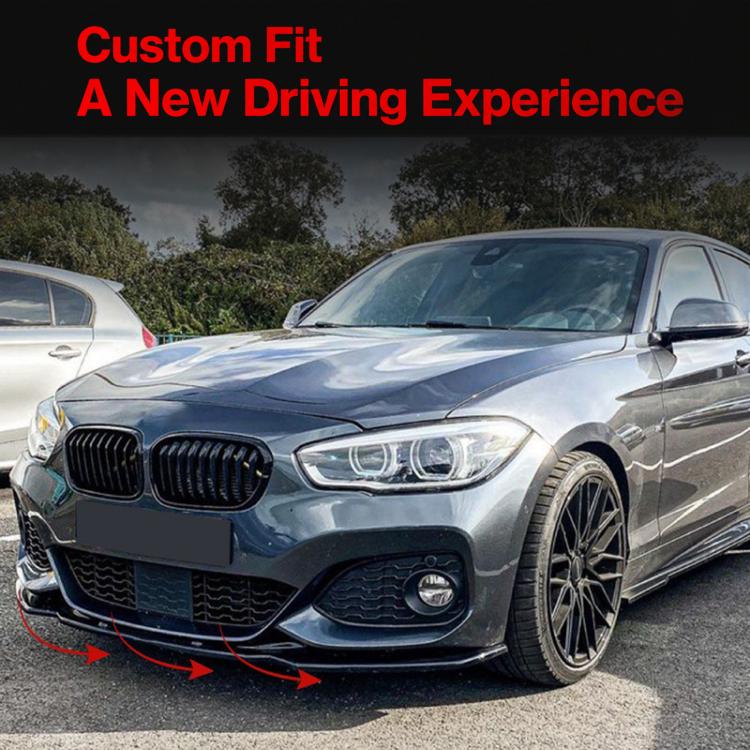Adesivo per spoiler anteriore per BMW Serie 1 F20/F21 118i 120i M-Pack2 2015-2019
