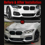 Adesivo per spoiler anteriore per BMW Serie 1 F20/F21 118i 120i M-Pack2 2015-2019