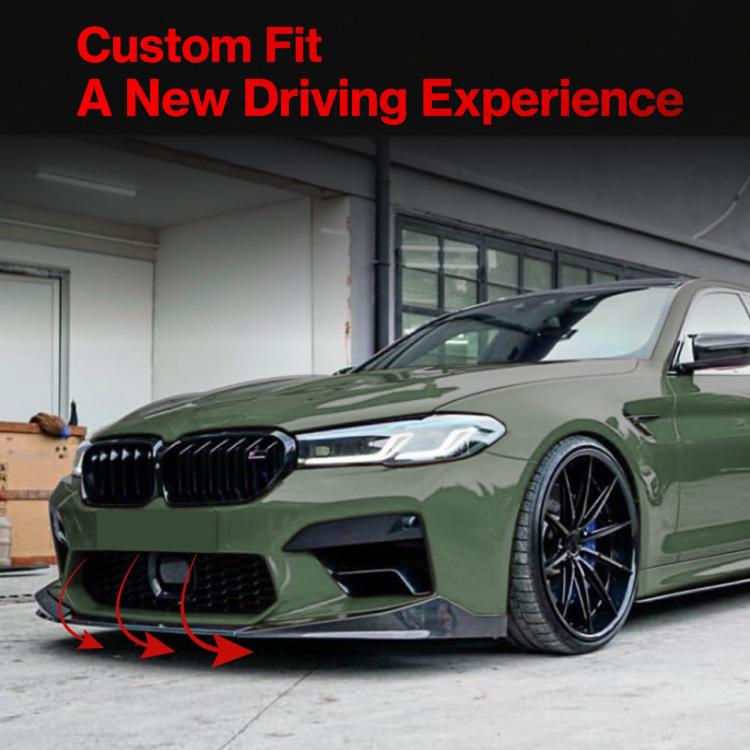 Accessori per la modifica dello spoiler anteriore per BMW M5 F90 LCI 2021-2024