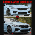 Accessori per la modifica dello spoiler anteriore per BMW M5 F90 LCI 2021-2024