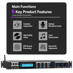 Processore audio digitale AP800 con riverbero DSP