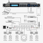 Processore audio digitale AP800 con riverbero DSP