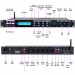 Processore audio digitale AP800 con riverbero DSP