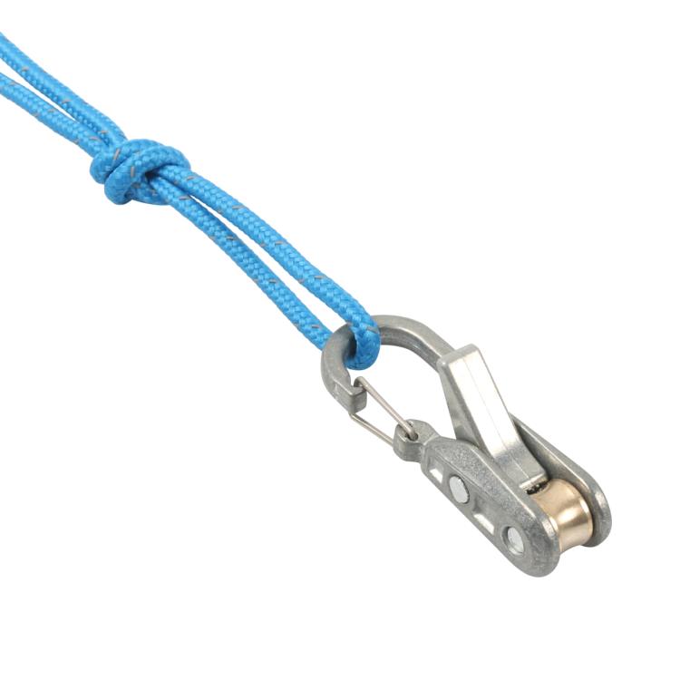 Kit tenditore retrattile per paracord con moschettone
