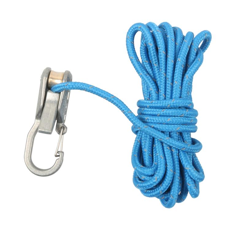 Kit tenditore retrattile per paracord con moschettone