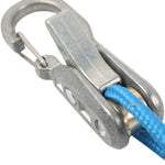 Kit tenditore retrattile per paracord con moschettone
