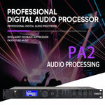 PA2 Processore audio digitale per la gestione degli altoparlanti, 2 ingressi, 6 uscite, crossover DSP, EU Plug, US Plug, UK Plug