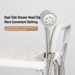 Sedia da bagno antiscivolo con ventose regolabile