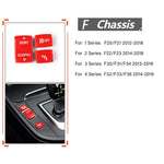 Per BMW Serie 1234 F 3 pezzi/set Pulsante del cambio del telaio