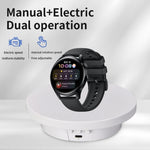 Supporto girevole elettrico a 360 gradi per display e riprese