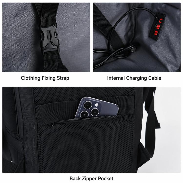 Zaino da viaggio impermeabile per laptop REMOID M006