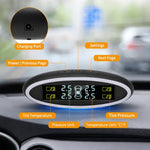Sistema TPMS monitoraggio pressione pneumatici USB 5V
