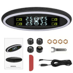 Sistema TPMS monitoraggio pressione pneumatici USB 5V