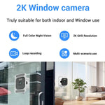Telecamera di sicurezza domestica intelligente 2K HD Wi-Fi