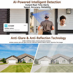 Telecamera di sicurezza domestica intelligente 2K HD Wi-Fi