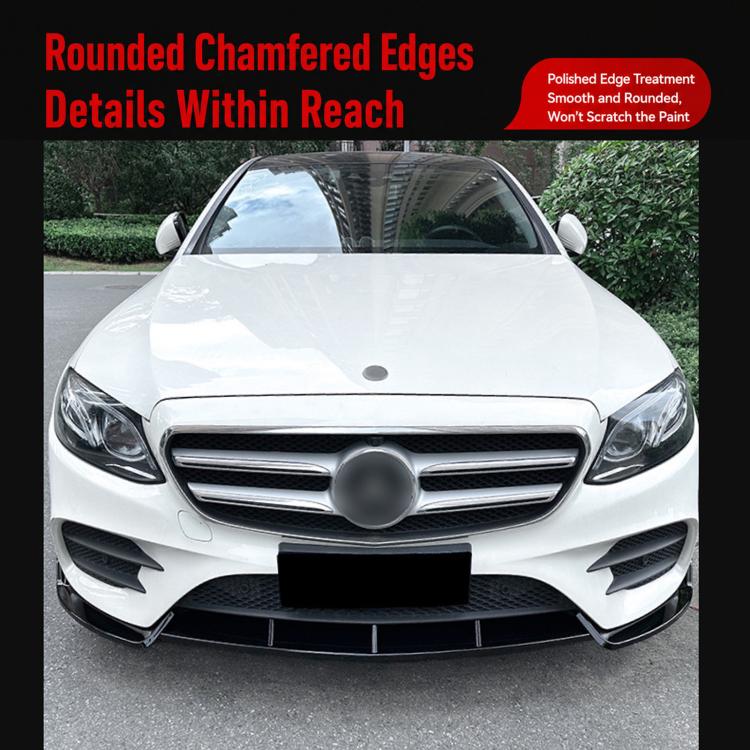 Spoiler anteriore per Mercedes-Benz Classe E W213 E260 E43 AMG 2016-2020 - Kit carrozzeria con modifiche.