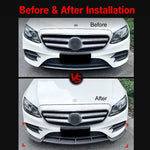 Spoiler anteriore per Mercedes-Benz Classe E W213 E260 E43 AMG 2016-2020 - Kit carrozzeria con modifiche.