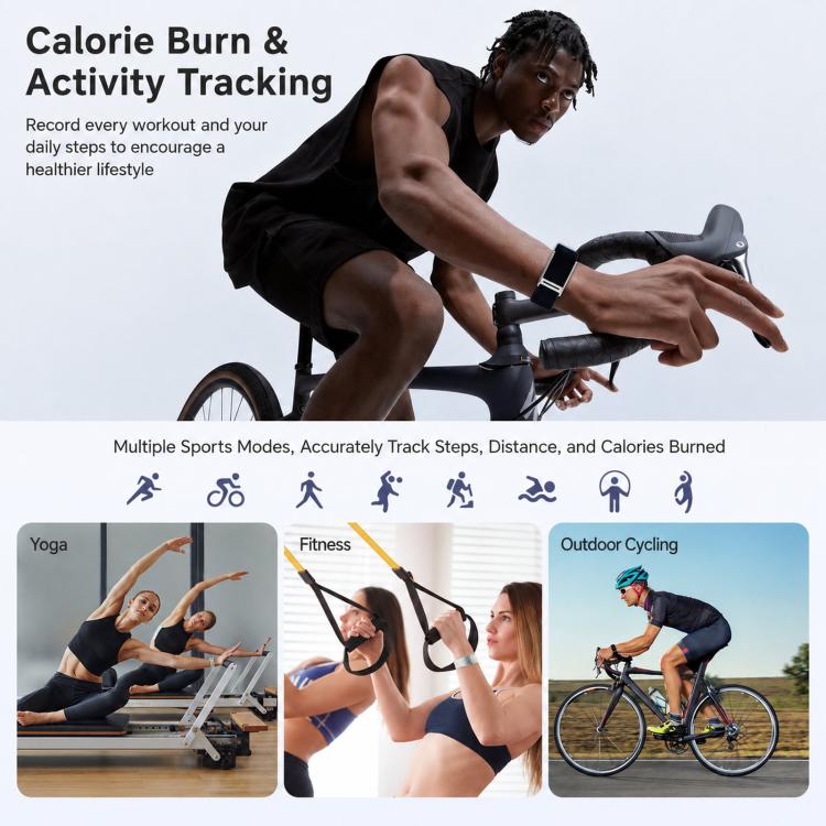 Fitness tracker senza schermo con ECG e HRV