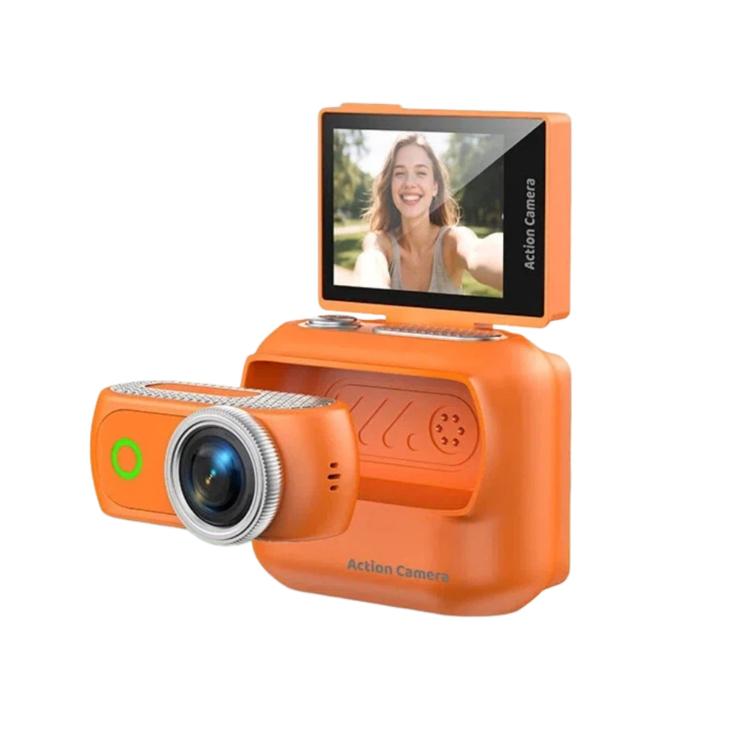 Mini action camera 1080P con schermo flip da 2 pollici e custodia - immagine 5