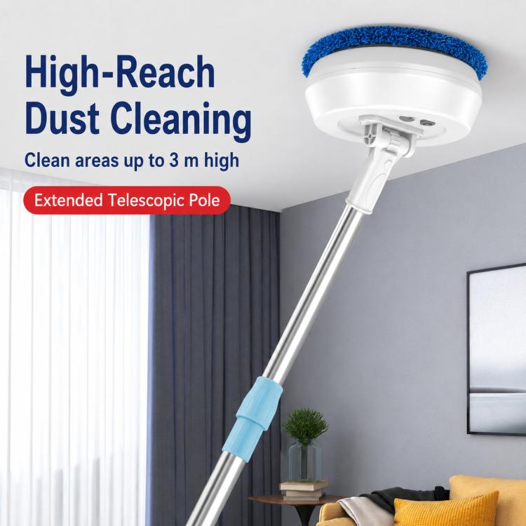 Pulitore elettrico finestre con asta telescopica 138 cm