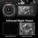 Videocamera 4K HDV-254K con schermo touch e visione notturna - immagine 8