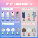 Supporto per telefono AhaStyle WG206 con ventosa in silicone e adesivo per