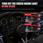 Lettore Codici Guasto Auto OBD2 Diagnostico Rosso