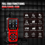 Lettore Codici Guasto Auto OBD2 Diagnostico Rosso