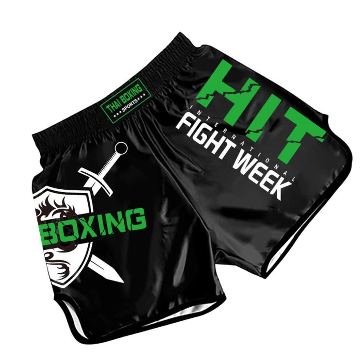 Pantaloncini Muay Thai ZhuoAo in poliestere XXS