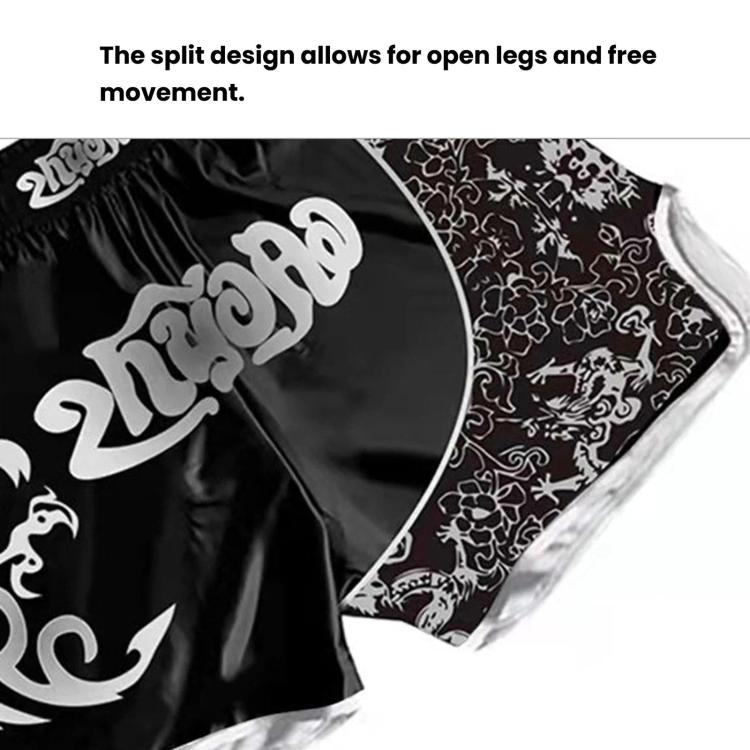 Pantaloncini Muay Thai ZhuoAo per Allenamento Taglia L