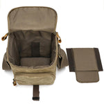 Borsa a tracolla in canvas impermeabile vintage