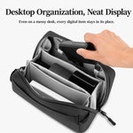 Custodia da viaggio resistente all'acqua per organizer elettronici