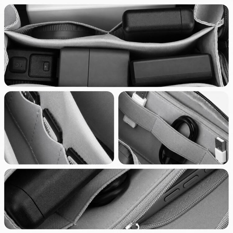 Custodia da viaggio resistente all'acqua per organizer elettronici