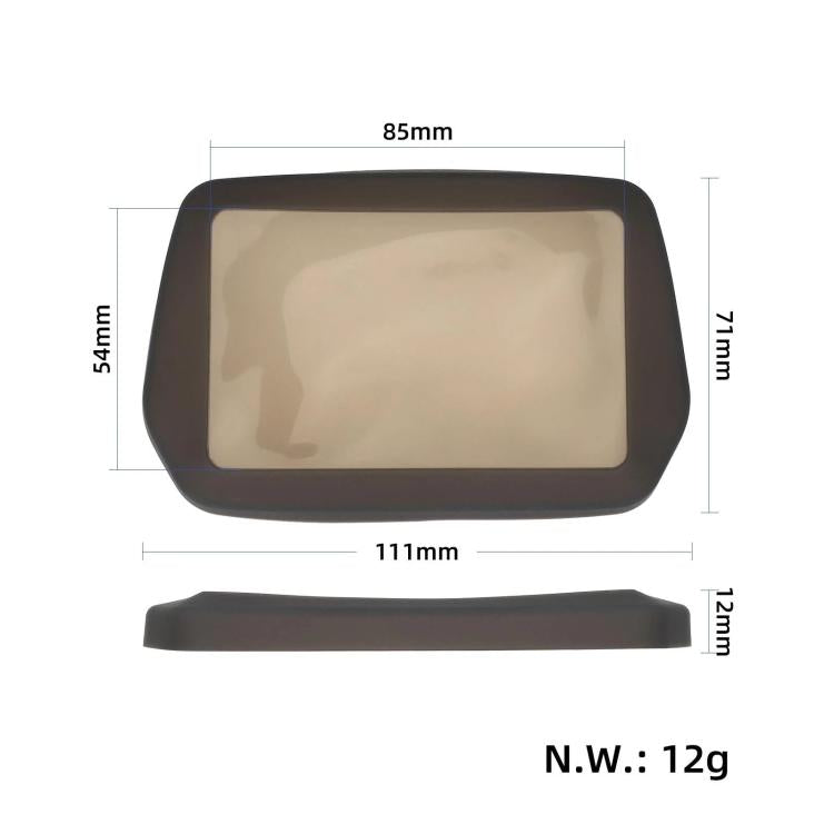 Custodia in silicone per display KuKirin A1 monopattino
