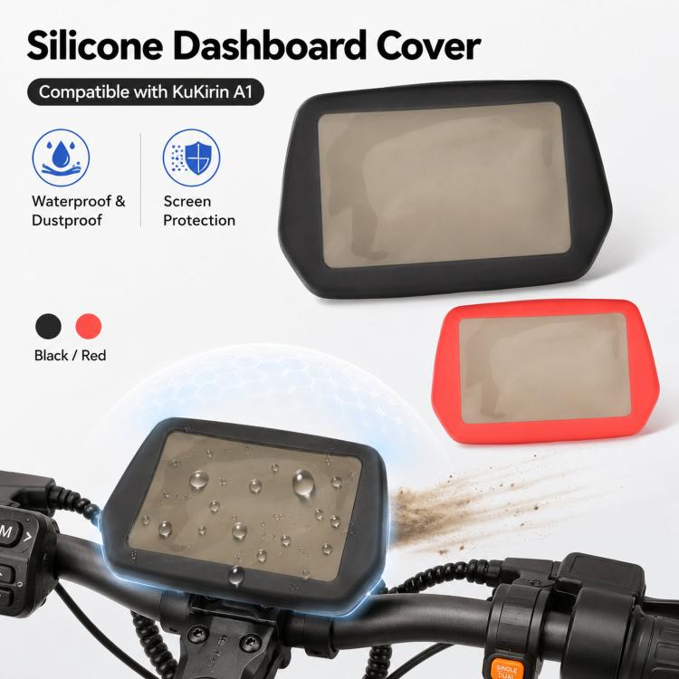 Custodia in silicone per display KuKirin A1 monopattino