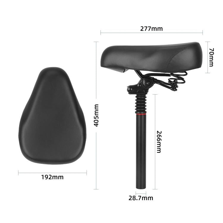 Kit sella imbottita per monopattino elettrico KuKirin G2 Max, kit di riparazione completo per l'assemblaggio.