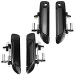 Maniglie esterne delle portiere per Honda Civic 2001-2005, Front Left 72180S5A013FL, Front Right 72140S5A013FR, Rear Left 72680S5A003RL, Rear Right 72640S5A003RR, 4pcs /Set