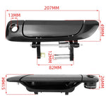 Maniglie esterne delle portiere per Honda Civic 2001-2005, Front Left 72180S5A013FL, Front Right 72140S5A013FR, Rear Left 72680S5A003RL, Rear Right 72640S5A003RR, 4pcs /Set