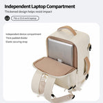 Zaino da viaggio REMOID resistente all'acqua, borsa per laptop da cabina con cinghia per il fissaggio al bagaglio.