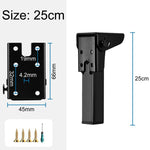 Gambe di supporto in metallo pieghevoli per tavolo, ideali per scrivania da computer e tavolo da campeggio., 15cm, 20cm, 25cm, 30cm, 32cm, 35cm, 40cm, 45cm, 50cm, 55cm, 60cm, 65cm, 70cm, 25cm White, 30cm White, 35cm White, 40cm White, 45cm White       ...