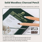 Set di matite da disegno con astuccio in metallo, matite in grafite e carboncino e kit di accessori artistici, Giorgione 10 In 1, Giorgione  12 In 1, Giorgione  19 In 1, Giorgione 27 In 1