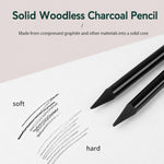 Set di matite da disegno con astuccio in metallo, matite in grafite e carboncino e kit di accessori artistici, Giorgione 10 In 1, Giorgione  12 In 1, Giorgione  19 In 1, Giorgione 27 In 1