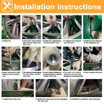 Installazione e rimozione dello stelo della valvola - Attrezzi per la riparazione degli pneumatici, 22pcs / Set