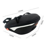 Borsa sottosella rigida a sgancio rapido IBETA, resistente all'acqua, per bici da strada., SB8 Plastic Base, SB9 Binding Buckle