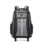 Zaino con ruote, resistente all'acqua, zaino da lavoro, da viaggio, per la scuola, AOKING HLN4558 Large, AOKING HLN4557 Small