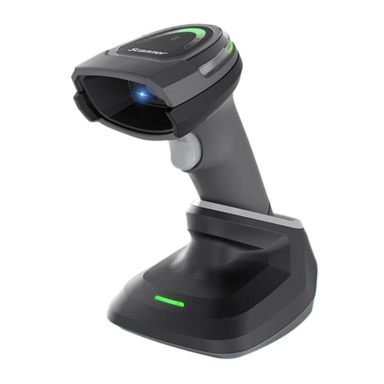 Scanner di codici a barre 2D wireless Bluetooth Yokoscan BWHS28 AiPro 2.4G per supermercati, logistica e magazzini., No Base, With Base