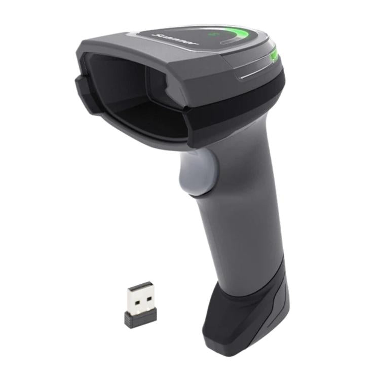 Scanner di codici a barre 2D wireless Bluetooth 2.4G Yokoscan BWHS28AiMax per cassieri di supermercati., No Base, With Base