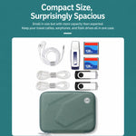Custodia rigida in EVA per hard disk portatile con organizer