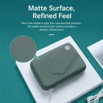 Custodia rigida in EVA per hard disk portatile con organizer