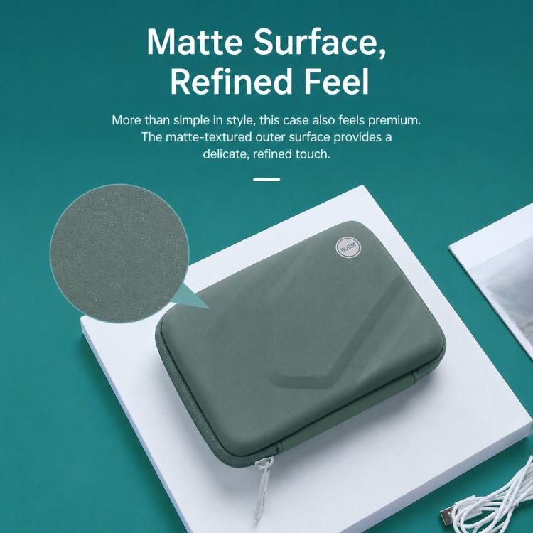 Custodia rigida in EVA per hard disk portatile con organizer